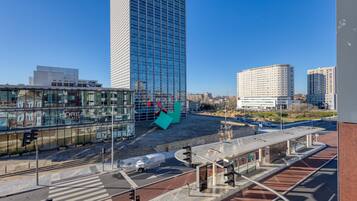 Vue depuis lâhĂ©bergement