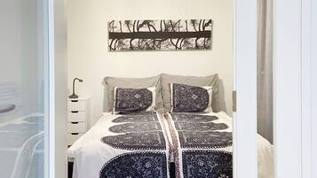 1 makuuhuone, ilmainen Wi-Fi, vuodevaatteet