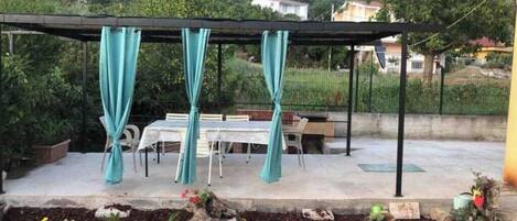 Restauration en plein air