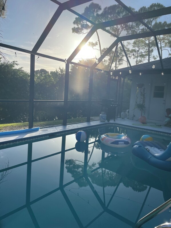 Piscine extérieure