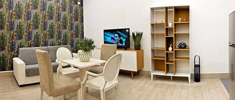 Apartment (1 Bedroom) | Living area