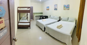 Free WiFi, bed sheets