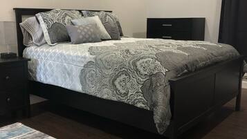 1 bedroom, iron/ironing board, Internet, bed sheets