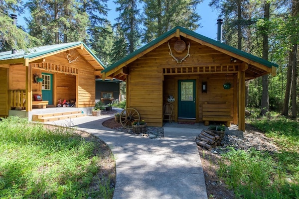Studio, 1 King Bed, Fireplace, Garden View (Fishing Escape in the Woods) | View from room