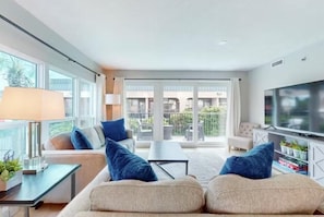 Condo, várias camas (Sea Oats 212) | Área de estar