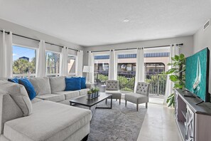 Condo, Multiple Beds (Sea Oats 212) | Living area