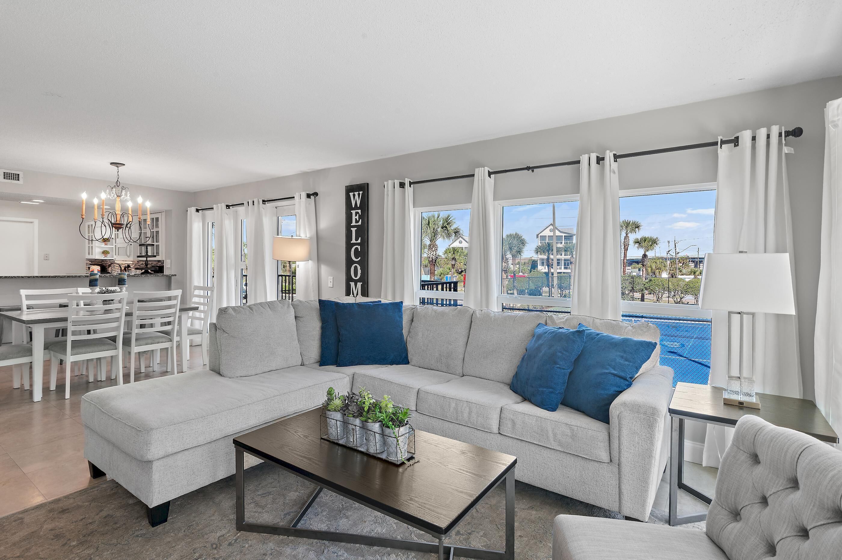 Condo, Multiple Beds (Sea Oats 212) | Living area