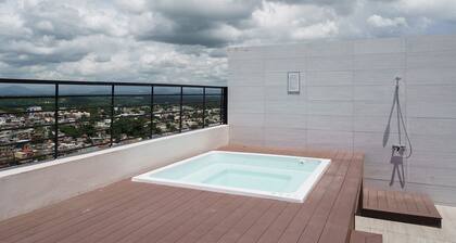 1BR*King|Plaza Paseo 27+Rooftop| Yellowkey