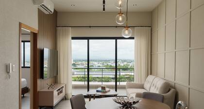 1BR*King|Plaza Paseo 27+Rooftop| Yellowkey