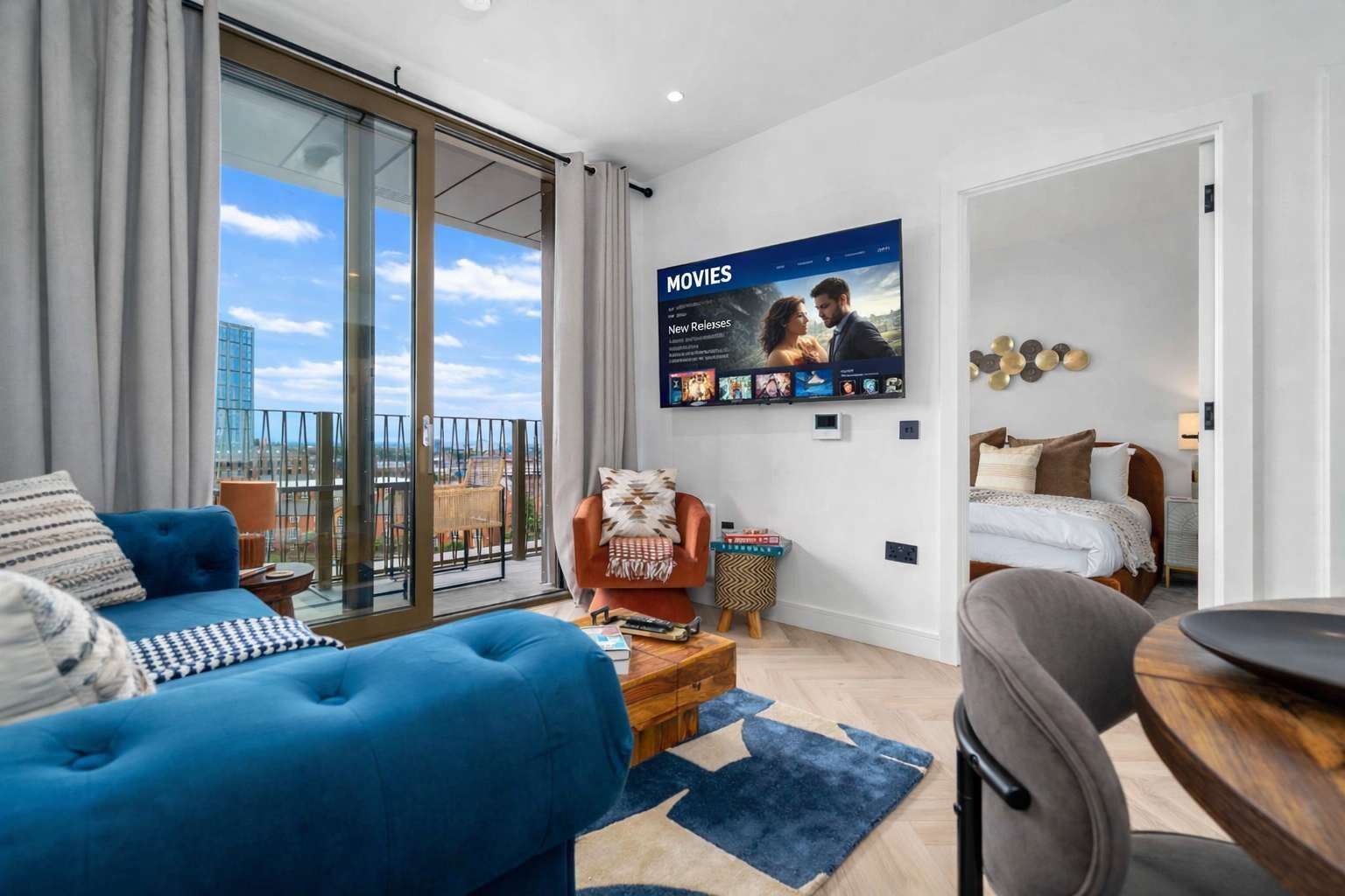 1 chambre, fer et planche à repasser, Wi-Fi, draps fournis