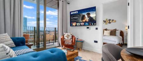 1 chambre, fer et planche Ă repasser, Wi-Fi, draps fournis