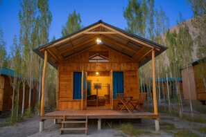 Pillow-top beds, individually furnished, desk, laptop workspace - Nubra Ecolodge (Leh)