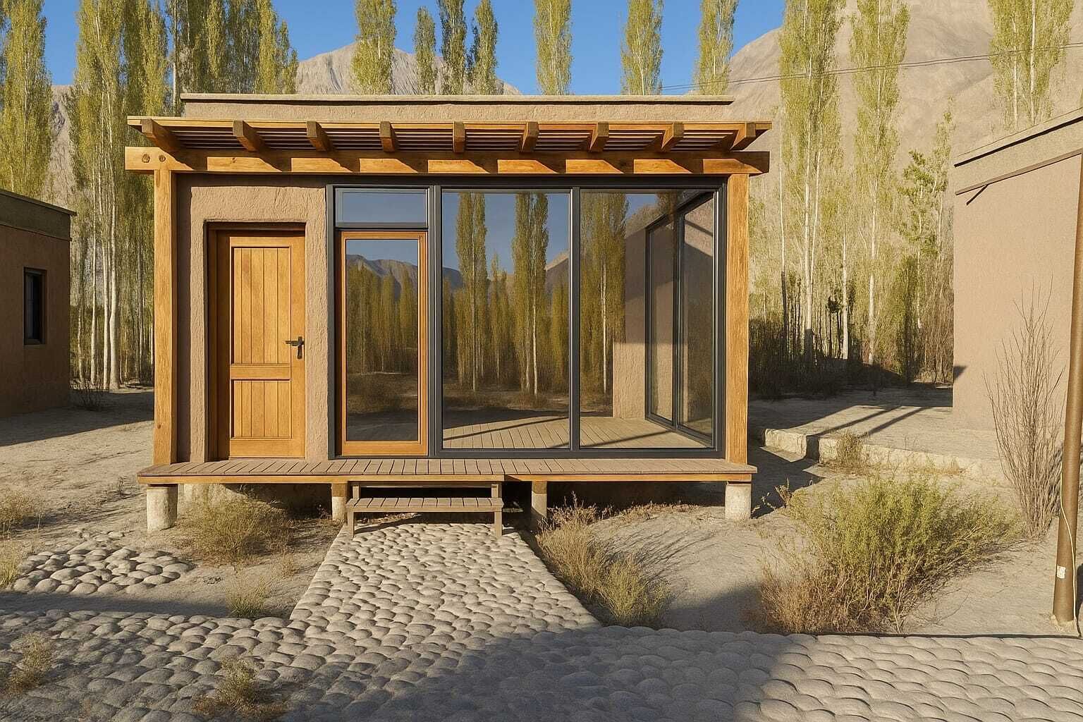 Premium Cabin | Pillow-top beds, desk, laptop workspace, free WiFi