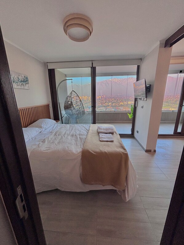 1 室のベッドルーム、インターネット、ベッドシーツ