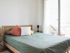 1 chambre, fer et planche à repasser, Wi-Fi, draps fournis