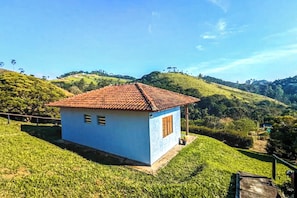 Vue depuis lâhĂ©bergement