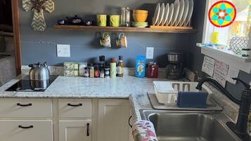 Microondas y parrilla de estufa