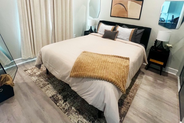 1 bedroom, iron/ironing board, free WiFi, bed sheets