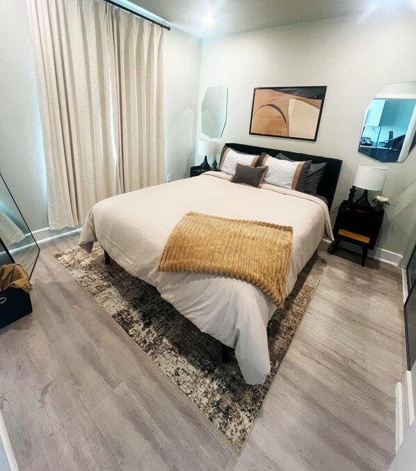 1 chambre, fer et planche à repasser, Wi-Fi gratuit, draps fournis