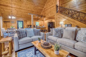 TV, fireplace, video games