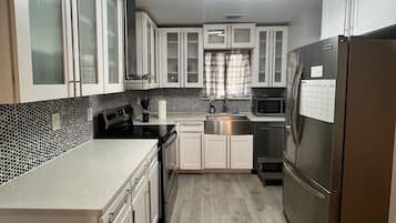 Microwave, oven, stovetop