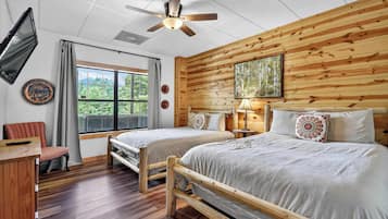 4 bedrooms, iron/ironing board, travel crib, WiFi