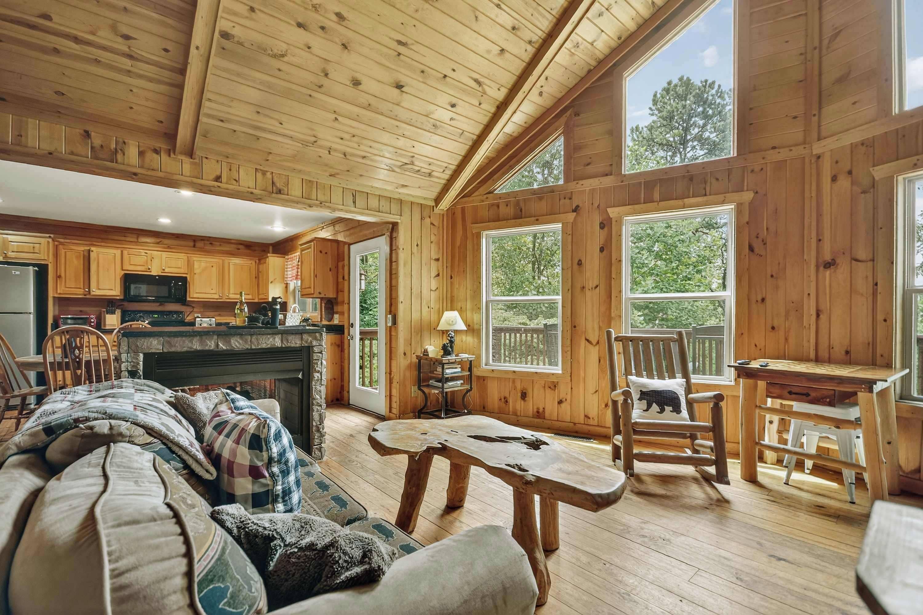 TV, fireplace, video games, offices