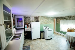 Microwave, oven, stovetop