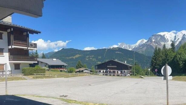 Property grounds - 100m from ski lifts, Ground floor, view mountain, terrace, tv, 35m², Saint Gervais (Saint-Gervais-les-Bains)