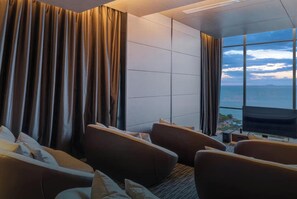 Condo, 1 Bedroom, Accessible, Smoking | Living room - Breath Taking View, Amazing Sea View Room (Pattaya)