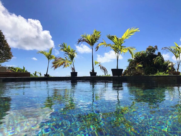 Indoor pool, a heated pool