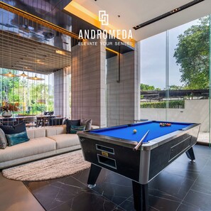 Apartamento, 1 habitación, accesible para personas con discapacidad, fumadores | Sala de juegos