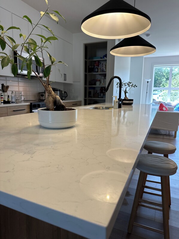 Mikrovågsugn, spishäll och diskmaskin
