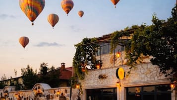 Overnatningsstedets facade