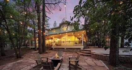 The AZ Notebook - Sleeps 28 with included guest house, huge game room, Pinetop
