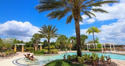 1209-9-b -mansion Themed With Pool Near Disney