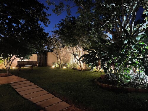 Delightful 3-bedroom house with AC in downtown Chapada dos Guimarães