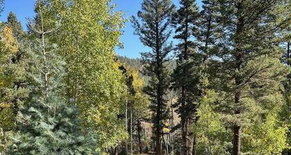Rustic 2BR solar cabin near Taos — unplug, unwind, and enjoy the views.