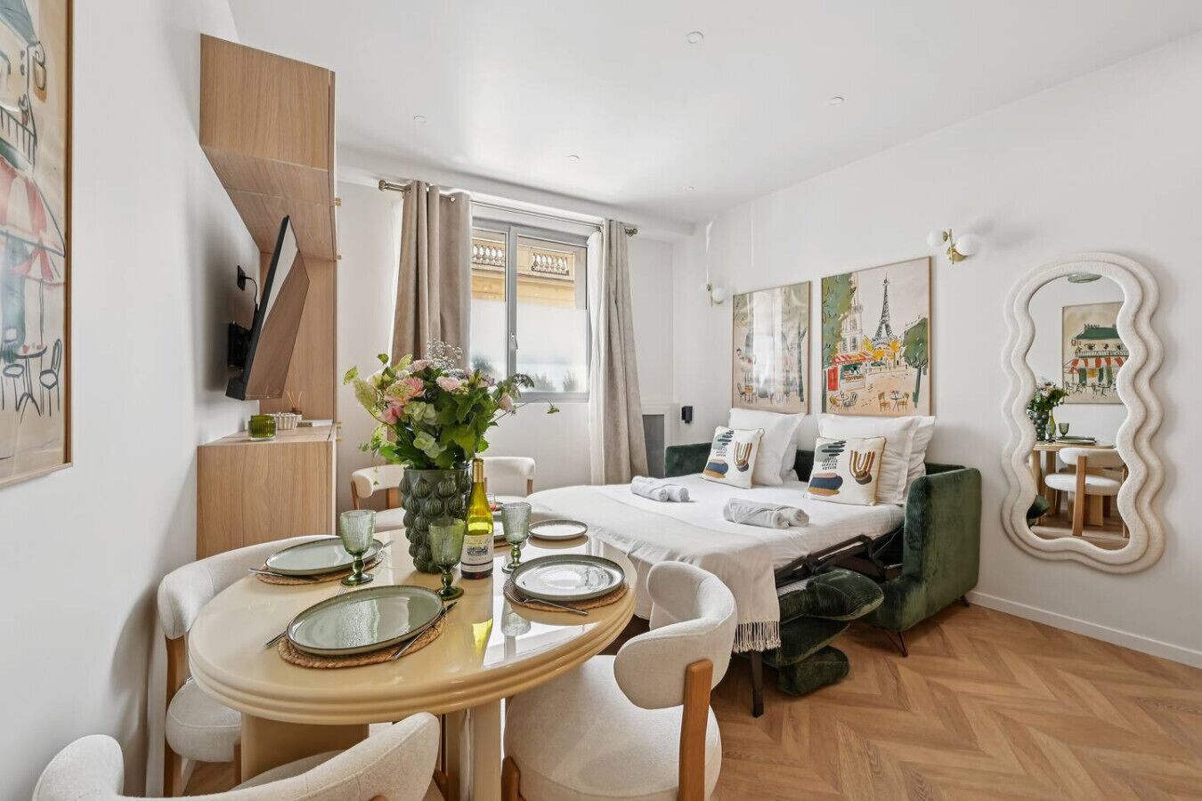 2 chambres, fer et planche à repasser, lit parapluie, Wi-Fi gratuit