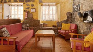 Loft, 2 Schlafzimmer, Raucher, eigener Pool | Wohnzimmer