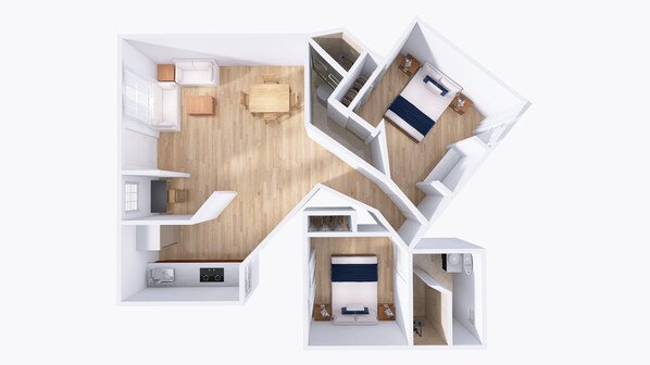 Floor plan - Master Suite (Zapopan)