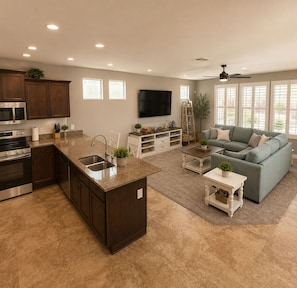 Interior - Pet-Friendly 4 bed Home w/ Pool Access, Patio & Garage – Walk to Dining! (Gilbert)