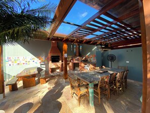 Udendørs spisemuligheder