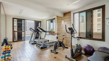 Apartamento básico | Sala de fitness