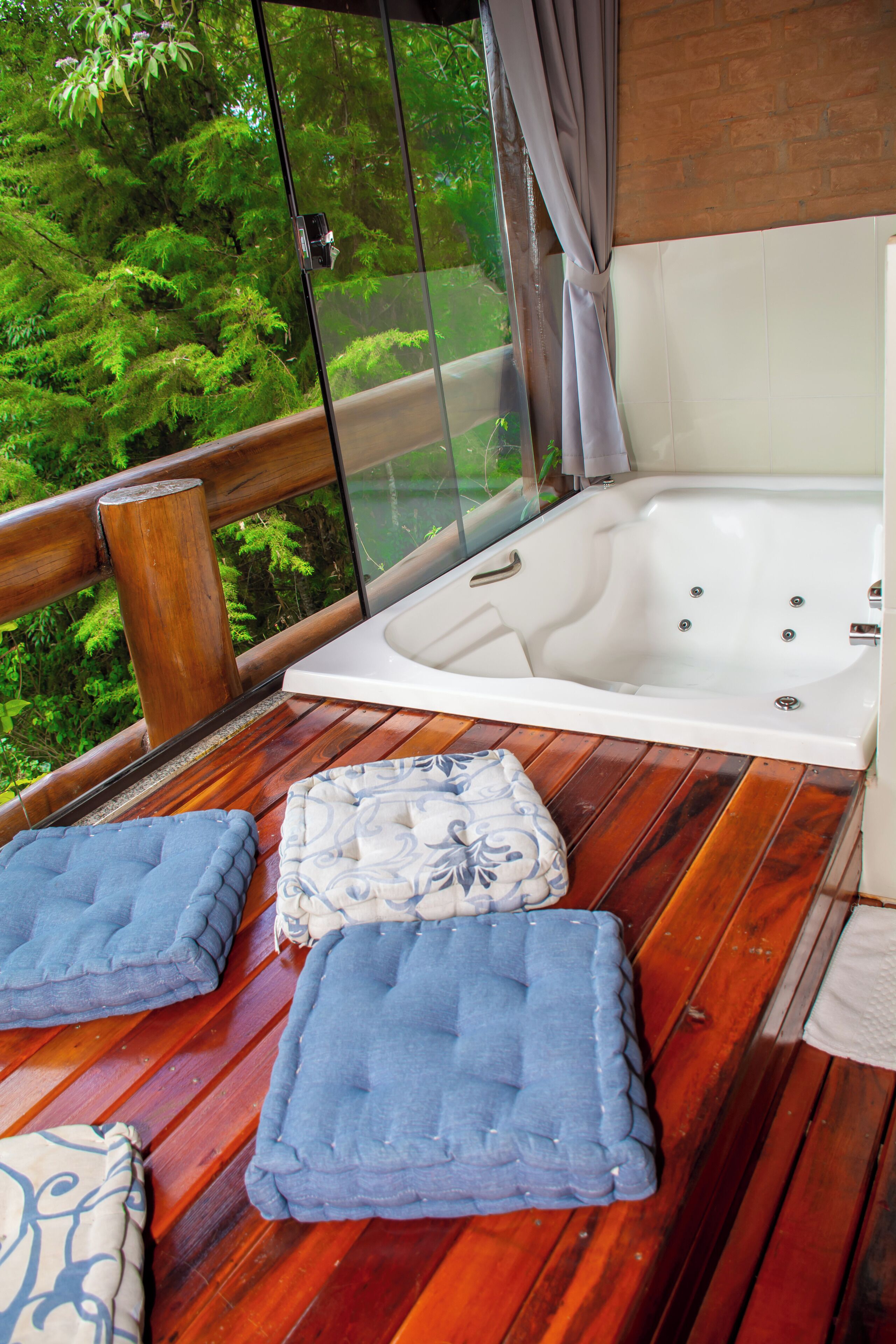 豪華套房, 空調, 山景 | 私人 Spa 浴池