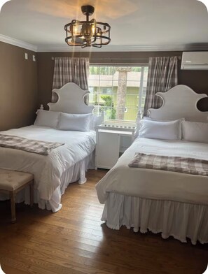 2 bedrooms, in-room safe, iron/ironing board, travel crib