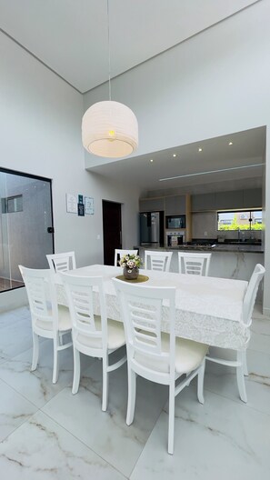 Dining - Exclusive paradise, House in a beachfront condominium. (Ipioca Maceió)