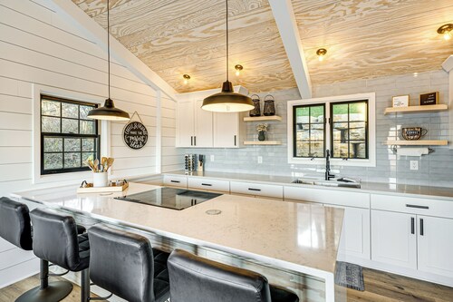 Canoes & Dock: Waterfront Retreat on Lake Beulah!