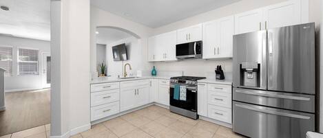 Microwave, oven, stovetop