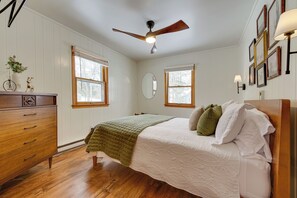 2 Schlafzimmer, Schreibtisch, Internetzugang, Bettwäsche